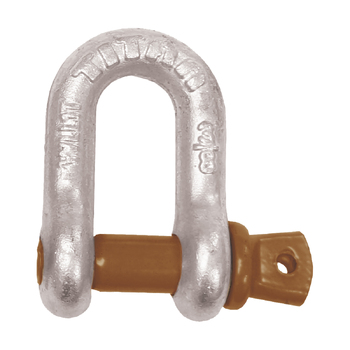 Titan Shackle Dee Galv Rated 8Mm