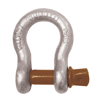 Shackle Bow Galv Rated 13Mm