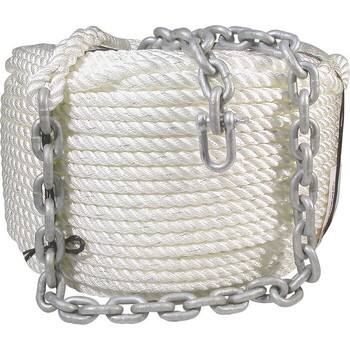 Rope Nylon Anchor & Chain 50X10/10X6