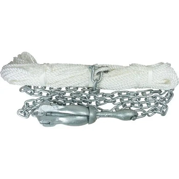 Anchor Kit Fold 1.5kg 30X8 Rope 2X6 Chn