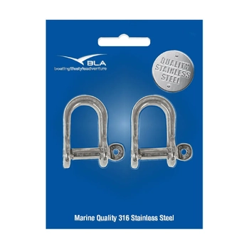 Shackle Dee Pressed G316 S/S 6Mm - P2
