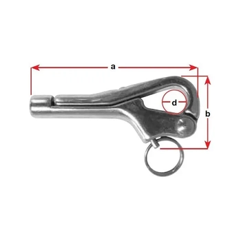 Hook Pelican Body Only G316 S/S M6
