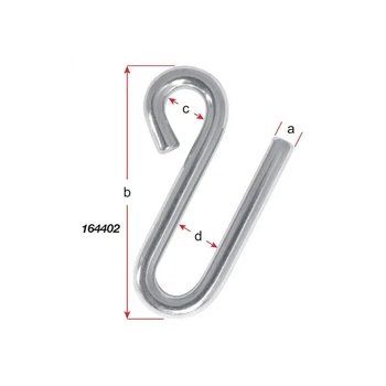 Hook S G304 S/S 63Mm X 6Mm