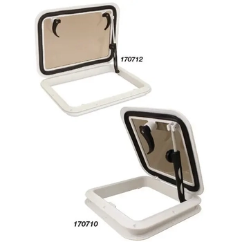 Jim Black Hatch Vent Moulded White 232X232Mm Id