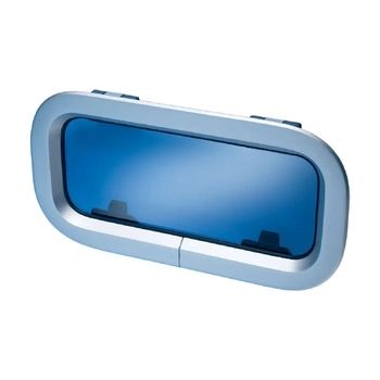 Lewmar Portlight 2 Open Std Sl Wh Clr 156X405mm