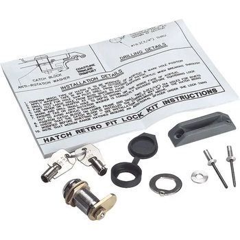 Lewmar Lock And Key Set Retro Fit Kit T/S Hatch
