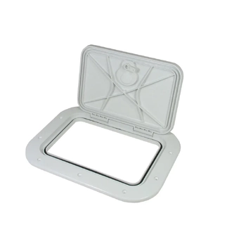 Easterner 280 x 381mm Hinged Hatch Access Port White