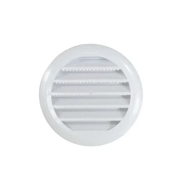 Vent Louvre Round Plastic 120Mm Dia