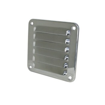 Marine Town 122x 127mm Louvre Vent 316G Stainless Steel