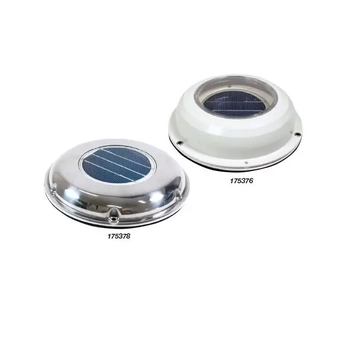 Vent Solar Power White Abs 90Mm Id
