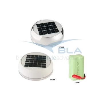 Marinco 3" Day/Night Solar Vent Stainless Steel