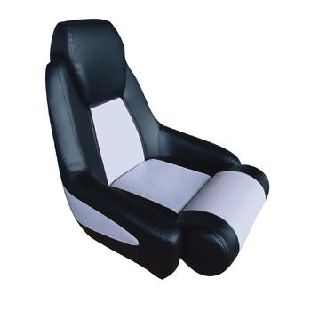 Seat Jea Black With Grey Trim Vinyl