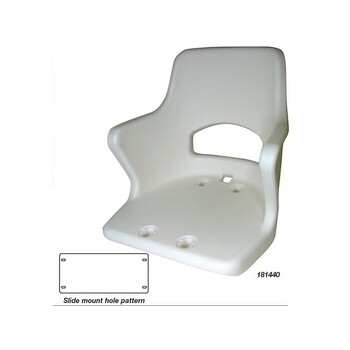 Commodore Moulded Seat Shell ONLY 1 Piece Construction Boat Marine Seating