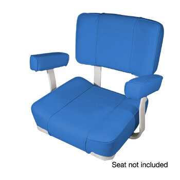 Arm Rests for Deluxe Upholstered Seat - Blue ( seat not included )