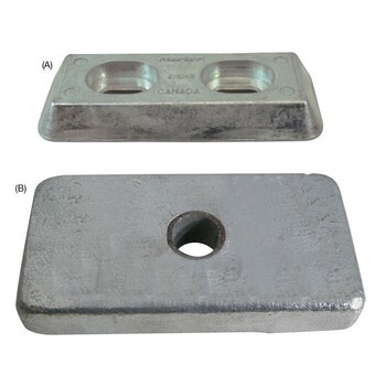 Titan Anode Block With Holes 200X100X20Mm