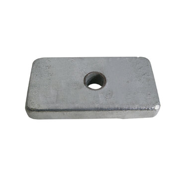 BLA Anode Block With Cntr Hole 150X150X25mm