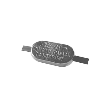 Titan Anode Oval With Strap 250X125X35Mm
