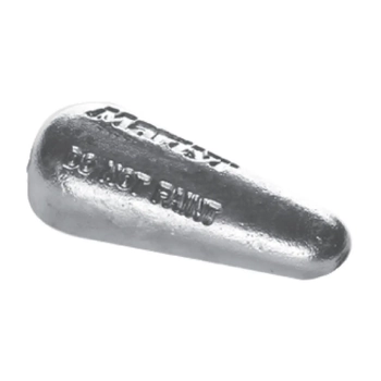 Titan Anode Al Teardrop Plain 127X60X30Mm