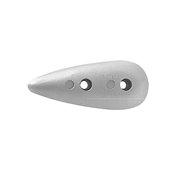 Titan Anode Teardrop With Holes 132X52X25Mm