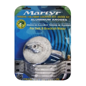Titan Aluminium Anode Kit for Yamaha 150-200HP Outboards - Counter Rotation