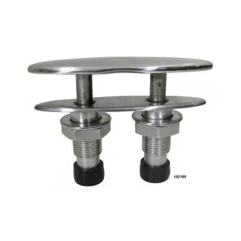 Marine Town Cleat Drop Down Cast G316 S/S 110Mm