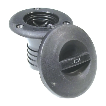 Water Deck Filler Cap 38mm Hose Black Nylon with O Ring Boat Marine