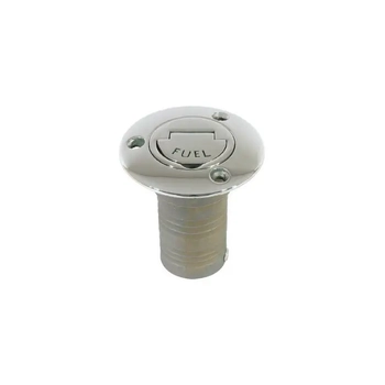 38mm Diesel Flip Up Key Fuel Deck Filler Cap Stainless Steel Flush Boat Marine