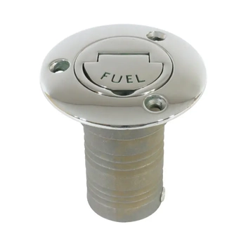 50mm Diesel Flip Up Key Fuel Filler Stainless Steel Flush Mount Boat Marine