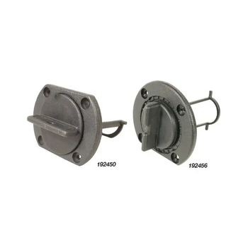 Drain Plug Flat Blk Plas 40Mm Cut Out
