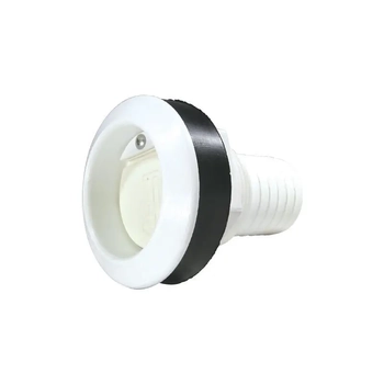 TH Marine Scupper Thru Hull Blk Plas 38Mm Tail