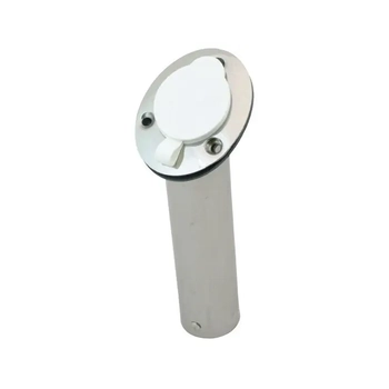 Easterner Rod Holder Flush C/W Cap Angled H/D S/S