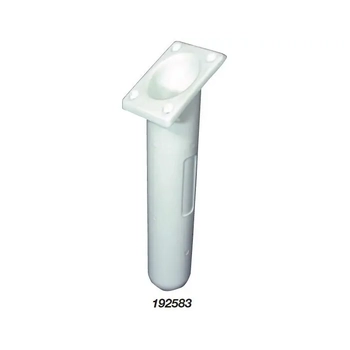 Easterner Rod Holder Flush Slimline Angled White 192583