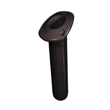 Rod Holder Flush Angled Black Plastic 192590