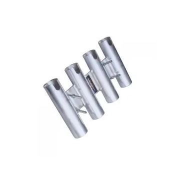 Rod Holder Alloy Bull Bar Mount 4 Rod