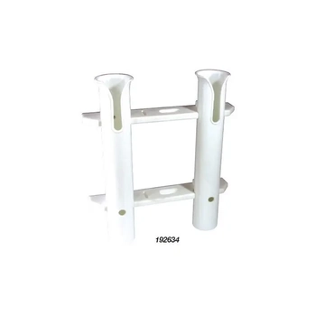 Easterner Rod & Knife Holder White Plastic 2 Rods
