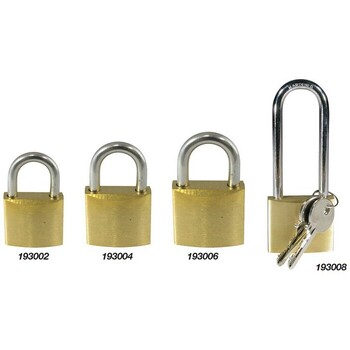 Marine Town Padlock Brass With S/S Shackle 30Mm