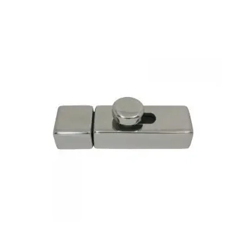 Marine Town Barrel Bolt Square Line Cast S/S 90Mm