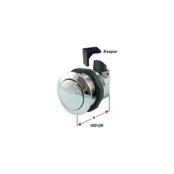 Southco Catch Push Close Chrome S/S Keeper 31Mm