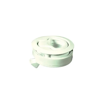 Southco Catch Flush Pull White Plastic 7-12Mm