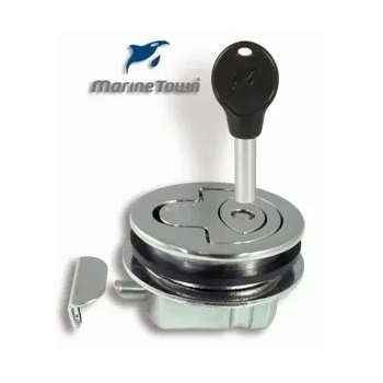 Marine Town Catch Flush Pull C/W Lock Waterproof S/S