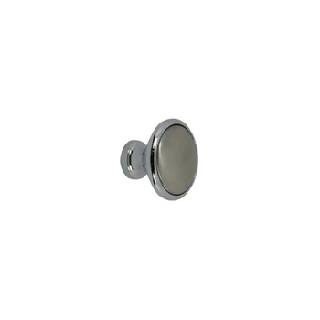 Marine Town Knob Cabinet C/P Brass & S/S 31Mm Dia