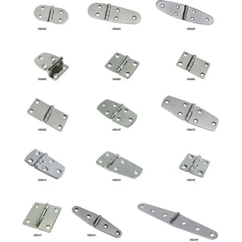 Marine Town Hinge Rounded Cast G316 S/S 76X38Mm Pr