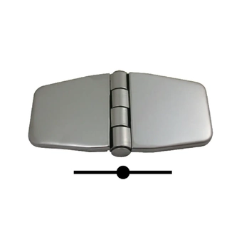 Marine Town Hinge Covered Low Profile S/S 76X37Mmpr