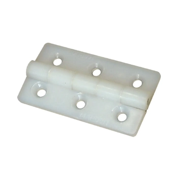 Hinge Butt White Nylon 64X35Mm Pr