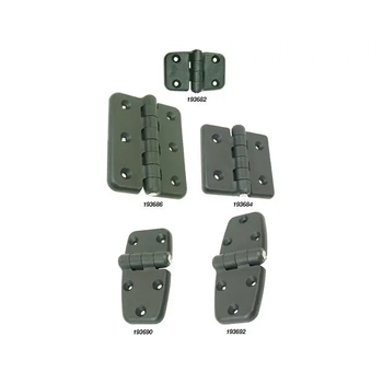 Hinge Black Nylon H/D 80X53Mm Pr