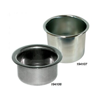 Drink Holder Recessed S/S 88Mm Dia