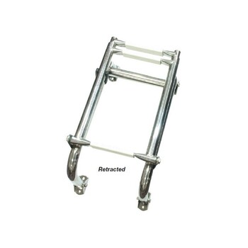 Marine Town Boat Ladder Telescopic Stainless Steel 3 Step
