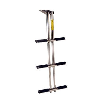 Garelick EEz-In® 3 Step Over Platform Telescopic Stainless Steel Sport Diver Ladder