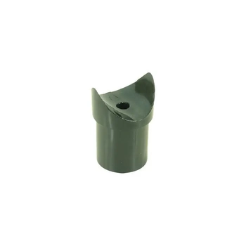 Canopy Tube End Tee Blk Nylon 25X1.6Mm