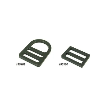 Buckle Canopy Strap Blk Nylon 25Mm